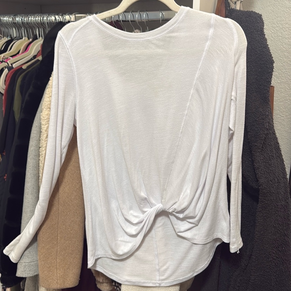 Zella knot detail pullover